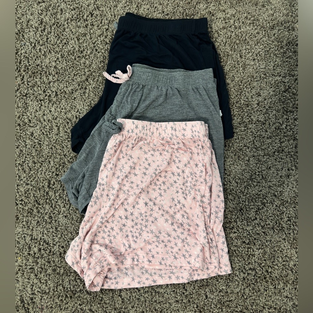 3 Pairs Soft Pajama Shorts